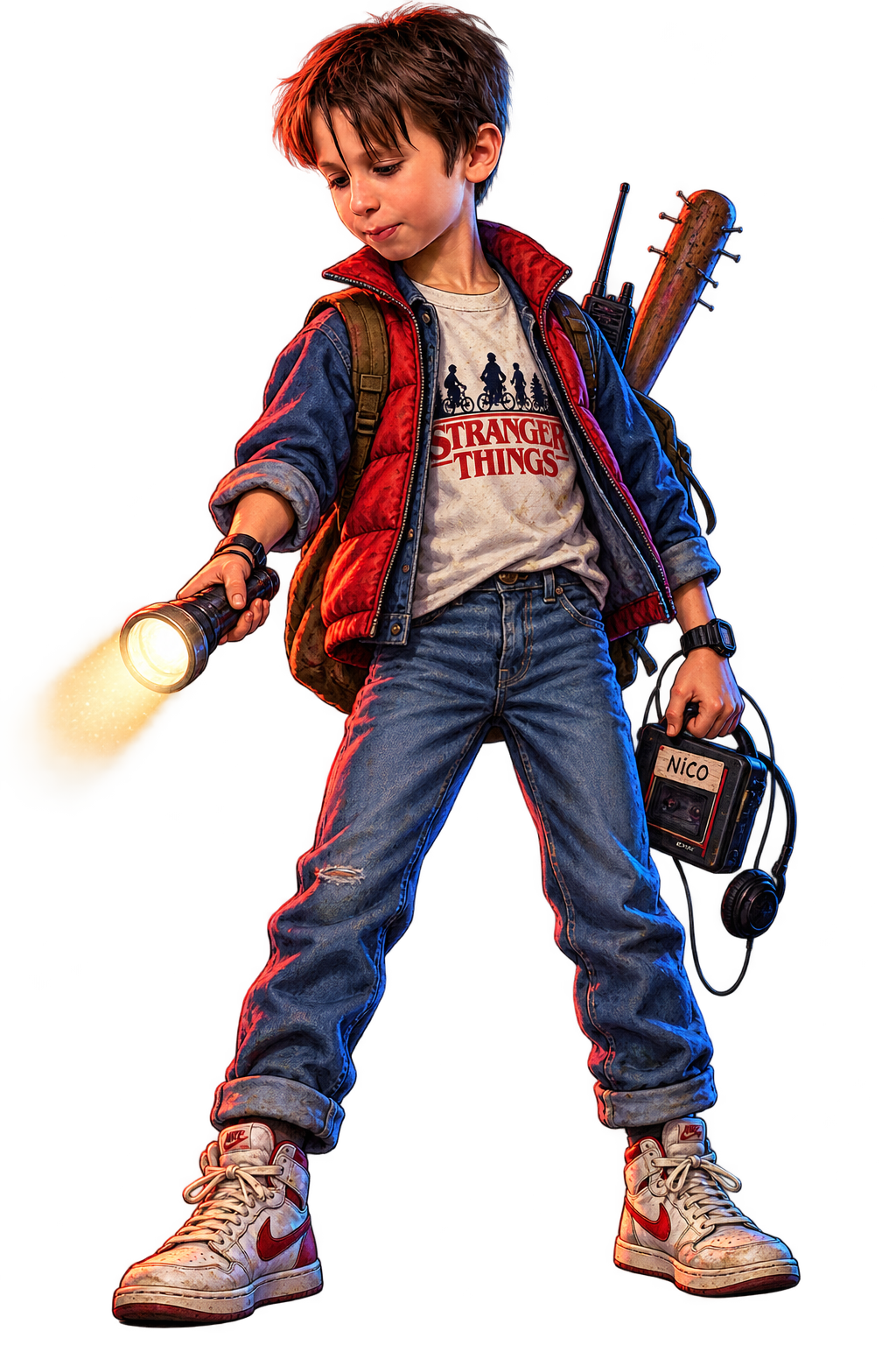 Nico, versión Stranger Things